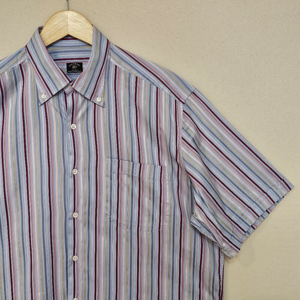 Solemare Maus & Hoffman Short Sleeve Button Down L